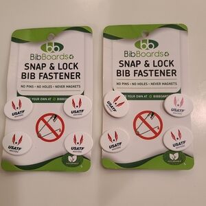 Bib boards - USA Track and Field logo